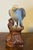Antique 19th Century Japanese Meiji Porcelain Figure of a Hawk For Sale - Image 11 of 14