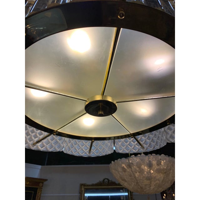 Early 21st Century Modern Murano Glass Chandelier For Sale - Image 5 of 7