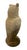 2000 - 2009 Mid-Century British Cast Stone Great Horned Owl Garden Statuary For Sale - Image 5 of 9