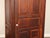 Antique Solid Oak Single Door Paneled Wardrobe For Sale In Philadelphia - Image 6 of 18