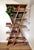 Contemporary Teak A-Frame Hourglass Bookcase For Sale - Image 3 of 3