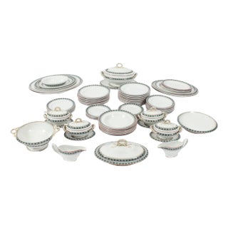 19th Century Antique Dinner Service from Copeland Spode, 1890s, Set of 81 For Sale