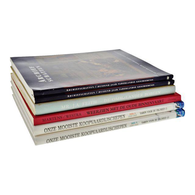 Vintage Dutch History Coffee Table Books Set of 6 Chairish