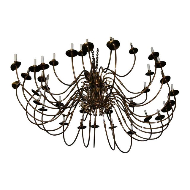 Antique Brass Williamsburg Ballroom Chandelier Chairish