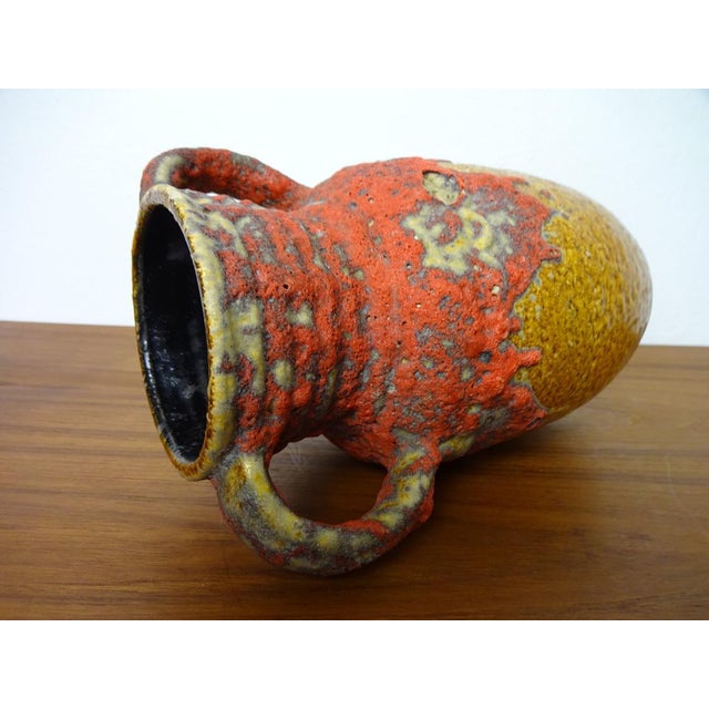 Lava 1771-22 Ceramic Vase from Übelacker Keramik, Germany, 1970s For Sale - Image 12 of 18