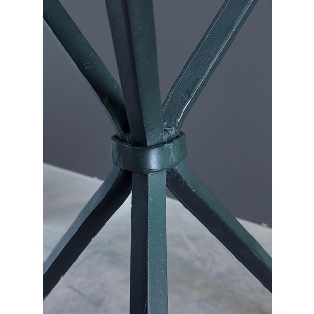 X-Base Campaign Style Dining Table by Cleo Baldon, Ca. 1965 For Sale - Image 9 of 9