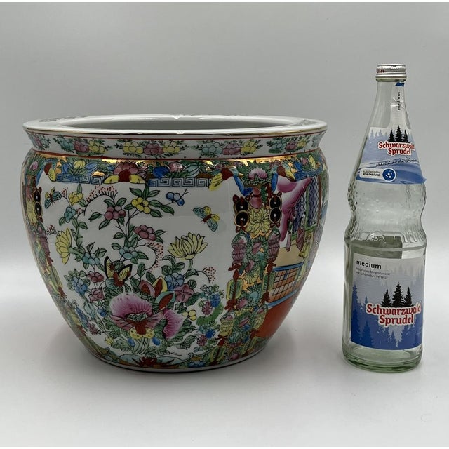 Hand-Painted Porcelain Fish Tank, 1890s For Sale - Image 5 of 15