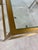 Gold Brass and Glass Side Tables, 1960s For Sale - Image 8 of 9