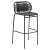 Black Black Cielo Bar Stool by Sebastian Herkner For Sale - Image 8 of 8
