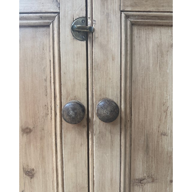 Vintage English Pine Sideboard, 1940s For Sale - Image 11 of 12