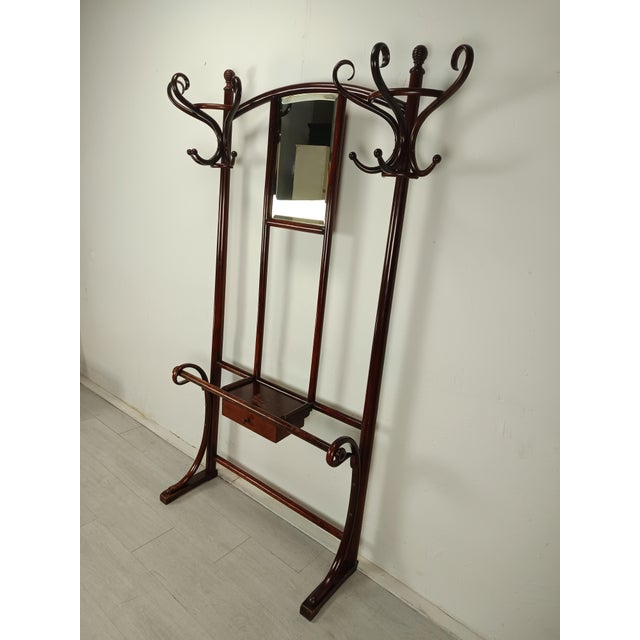 Bistrot Wall Coat Rack from Thonet, 1890s For Sale - Image 5 of 18
