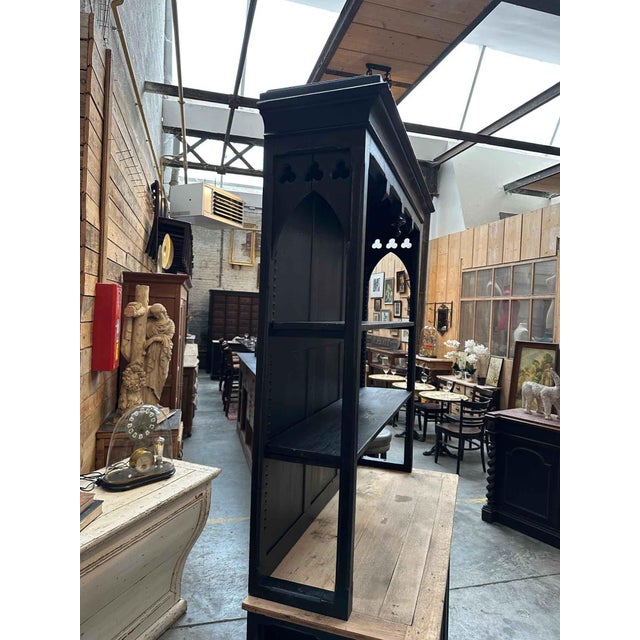 Black Patinated Bar Back For Sale - Image 5 of 15