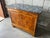 Louis Philippe French Walnut Commode / Chest of Drawers With Silver Wave Marble Top For Sale - Image 13 of 14