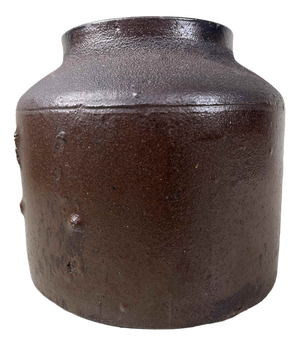 Glazed Earthenware Storage Jar, Japan