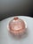 1930s Pink Depression Era Glass Jeanette Cherry Blossom Butter Dish For Sale - Image 10 of 10
