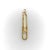 Modern Vintage 14k Gołd Mechanical Slide Trombone Pendant For Sale - Image 3 of 9