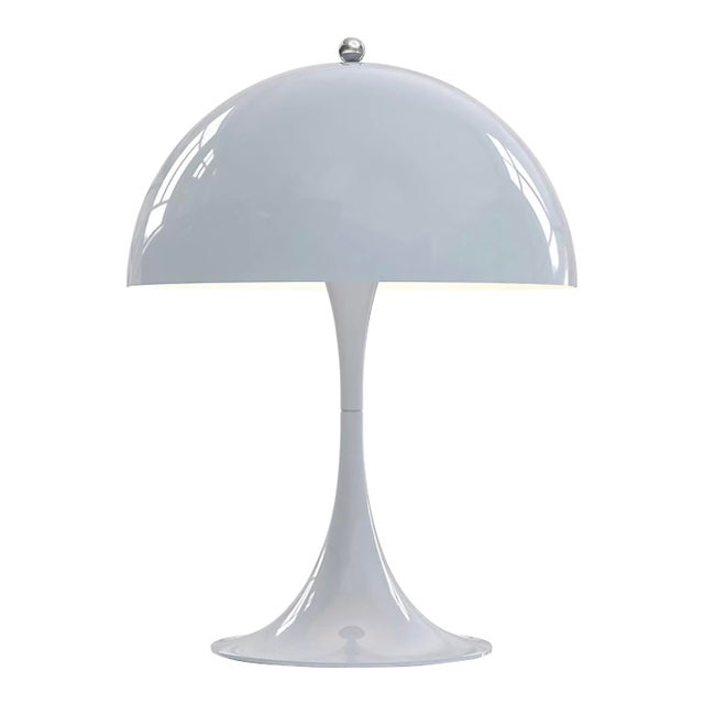 Louis Poulsen Panthella 250 Mini Table Lamp - Brand New in Box - Pale Blue (Limited Edition) - Corded Version For Sale