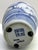 1990s Vintage Chinese Blue White Porcelain Scene Vase For Sale - Image 5 of 5