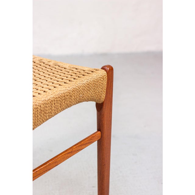 Mid-Century Danish Teak Chairs by Arne Wahl Iversen, 1960s, Set of 4 For Sale - Image 11 of 18