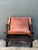 Vintage MCM Leather Sling Lounge Chair For Sale - Image 10 of 12