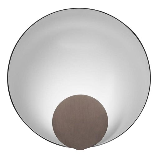 Small Table Lamp in Satin Bronze by Marta Perla for Oluce For Sale