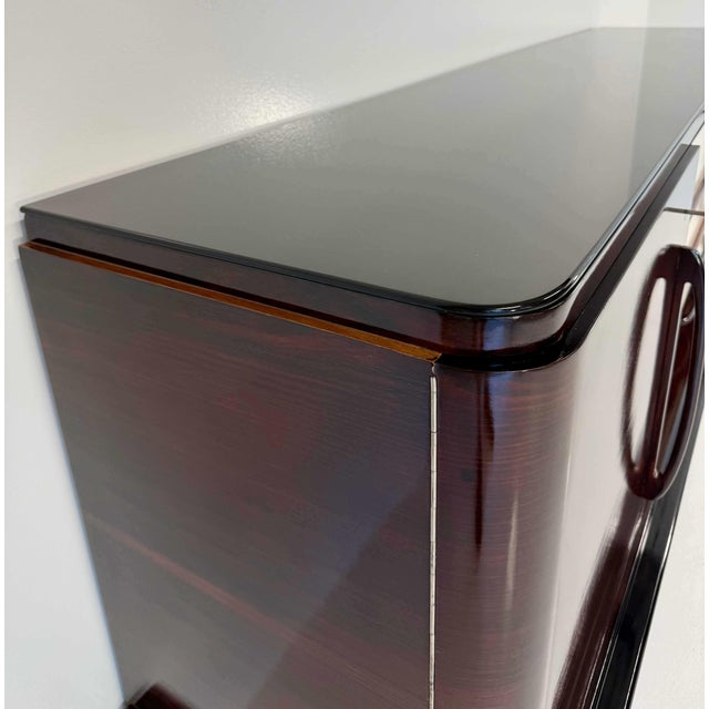 Metal Italian Art Deco Sideboard by Osvaldo Borsani, 1940s For Sale - Image 7 of 18