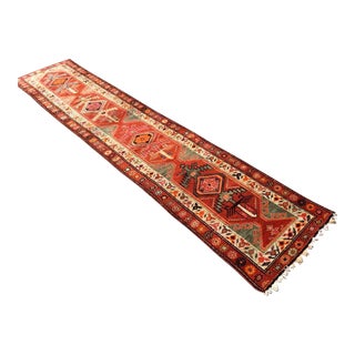 Oversized Vintage Rug Runner, 159" X 32" For Sale