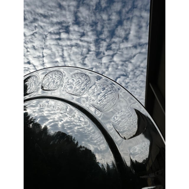 Vintage Collection of Arcoroc French Glass Plates- Set of 12 For Sale - Image 9 of 11