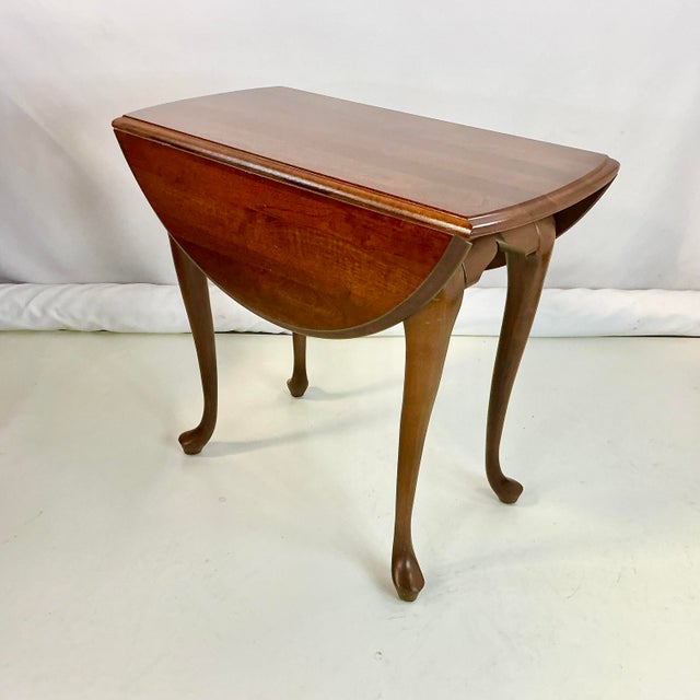 This is a great option for a Side Table. It’s Traditional English Queen Anne style in Mahogany. It folds down to less than...