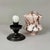 Art Deco Pale Rose Marbled Opaline Glass and Burnished Flush Mount, Germany, 1930s For Sale - Image 9 of 18