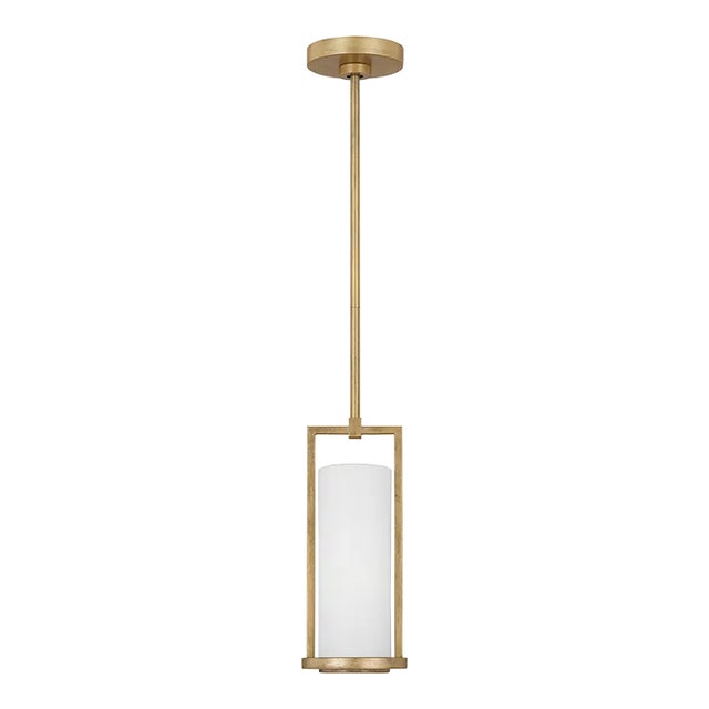Thom Filicia by Visual Comfort Studio Sherwood 1-Light Mini Pendant in Coastal Gild For Sale