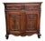 Antique French Louis XV Buffet Sideboard Cabinet Carved Oak Server C1920 For Sale