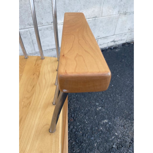 Wood 1990s Vintage Z Model Side Chair For Sale - Image 7 of 8