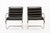 This pair of classic Bauhaus “MR Lounge Chair with Arms” designed by Mies van der Rohe were produced by Knoll circa early...