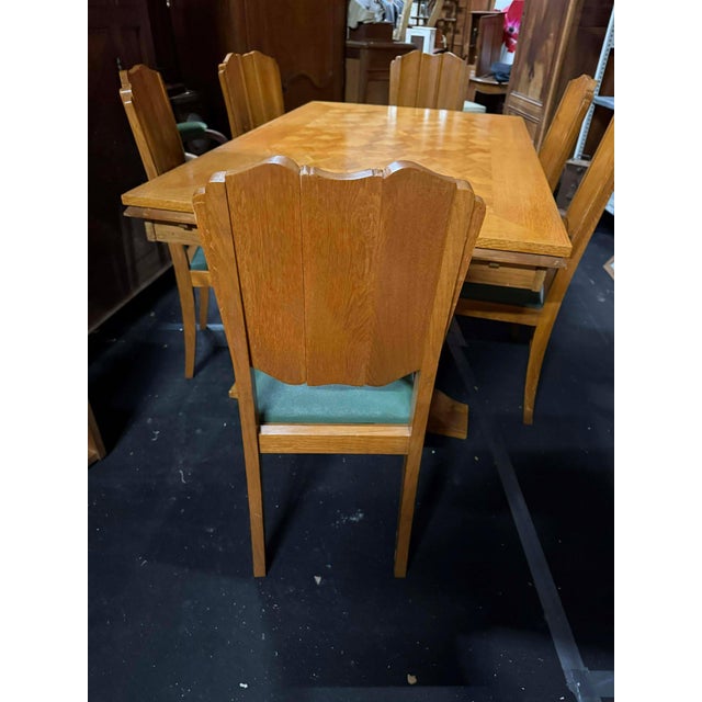Vintage Dining Room Set, 1950s, Set of 7, in Very Good conditions. Designed 1950 to 1959