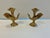 This pair of fire gilt bronze candlesticks was designed by Pierre Casenove & dated 1994 Born in 1943 Pierre is one of...