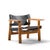 Fredericia Stolefabrik Børge Mogensen for Fredericia Mid Century Oak and Leather Spanish Chairs - Pair For Sale - Image 4 of 13