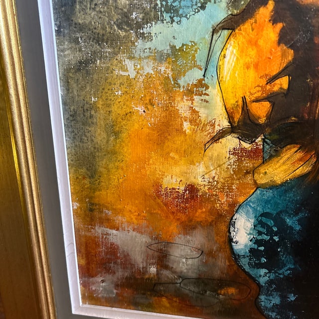 Mid 20th Century Original Oil Painting by Paul Maurice Chevalier For Sale - Image 4 of 8