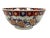 White Hong Cong Porcelain Imari Punch Bowl For Sale - Image 8 of 8