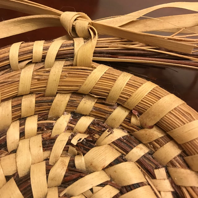 Charleston Sweetgrass Baskets (One by Ellis Family) a Pair Chairish