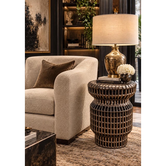Aaron Chairside Table For Sale - Image 10 of 10