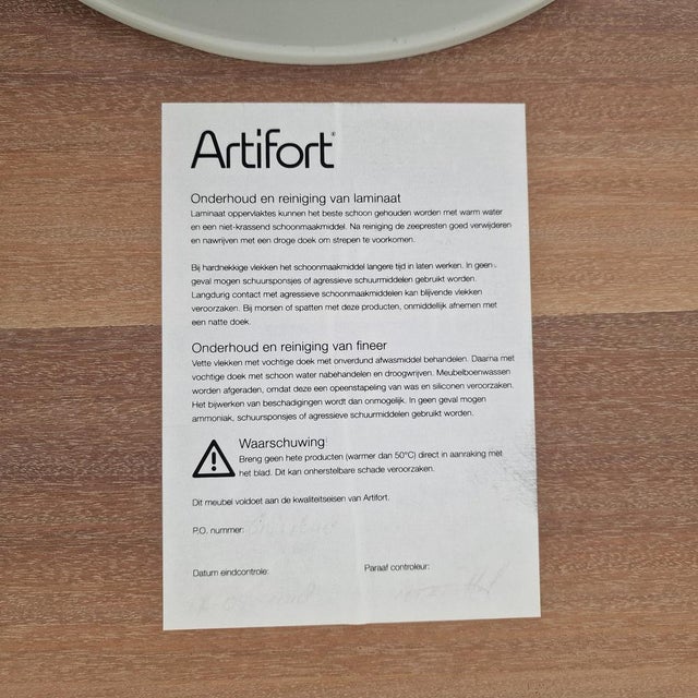 Large Oval Dining Table in Oak by Pierre Paulin for Artifort, 2018 For Sale - Image 13 of 14