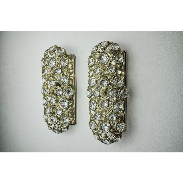 Silver Palwa Wall Lights by Ernest Palm, 1960, Set of 2 For Sale - Image 8 of 8