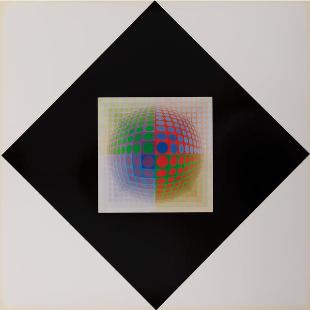 Victor Vasarely, VEGA PAL, Etching For Sale