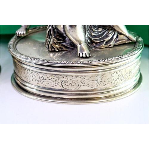 Silver Silver Putties in Elliptical Shapes For Sale - Image 8 of 10