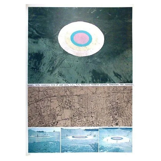 Dennis Oppenheim - Target Lithograph For Sale