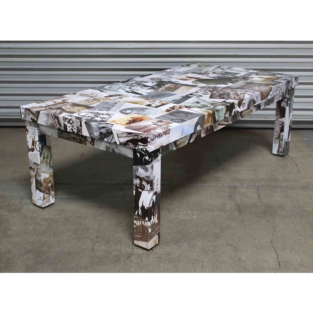 Photo Collage Coffee Table Chairish