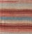 Turkish Vintage Kilim Runner With Rust, Blue and Ivory Striped Design For Sale In Atlanta - Image 6 of 11