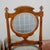 Antique Walnut Chairs with Blue Fabric, 1800s, Set of 2 For Sale - Image 15 of 17