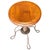 Late 19th Century 19th Century Adjustable Cast Iron Piano Stool W/ Oak Seat by Charles Parker Co. For Sale - Image 5 of 9